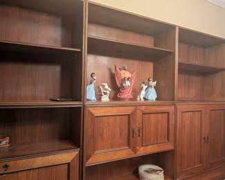 4 piece sectional entertainment center/bookshelf - $80