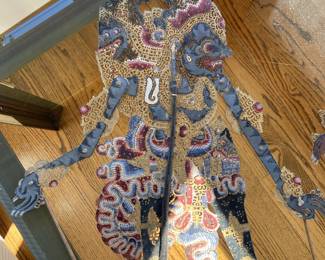 Indonesian Style Shadow Puppet