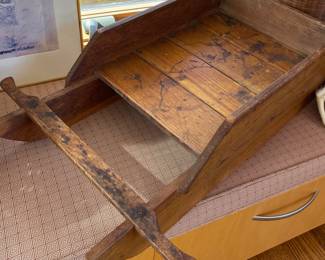 Circa 19th Century Wooden Sled