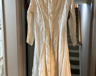 Circa 1800s Cream Edwardian Dress