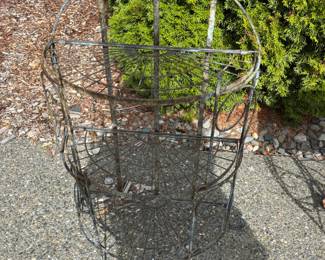 3 Tier Rustic Metal Plant Stand