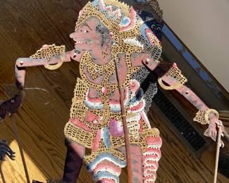Indonesian Style Shadow Puppet