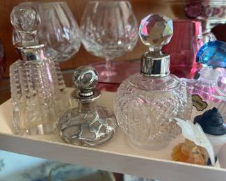 Assortment of Perfume Bottles