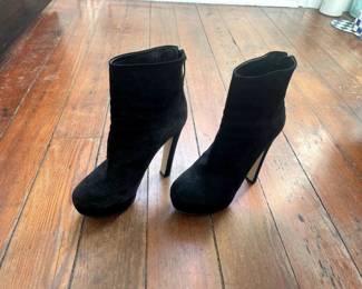 Miu Miu Prada Black Suede Women's Size 9- 1/2 