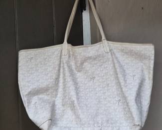  Goyard White Large St. Louis Tote