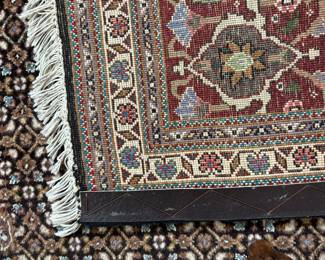 Hand-Knotted Persian Style Wool Rug