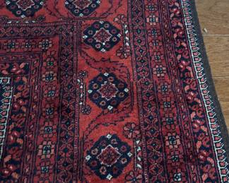 Hand-Knotted Persian Style Wool Rug