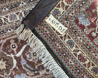 Hand-Knotted Persian Style Wool Rug