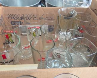Beer glasses
