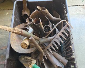 Yard tool ends