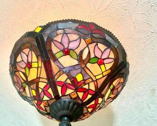 216 Tiffany Style Ceiling Light