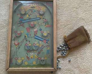005 214 Vtg. Happi Time Pinball  Marbles