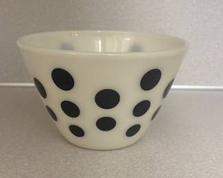 Fire King dots medium size bowl