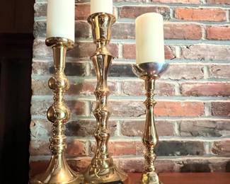 Brass  Candlesticks 