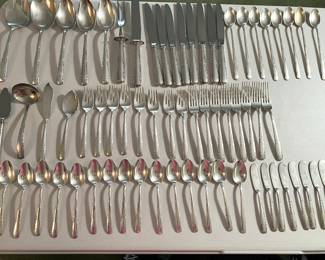 Gorham Sterling - 2,144 grams - 67 pieces- Camellia 
