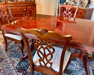 Lexington Dining Set and Area rug
