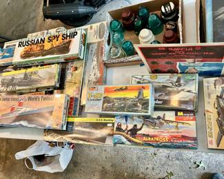 Vintage military models