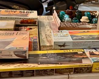 Vintage military models