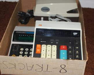 Pensil Sharpener and Calculators