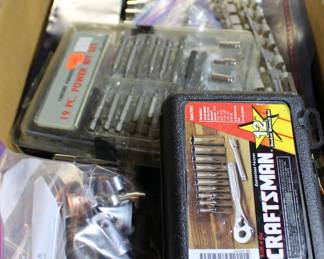 Bits, Rachets, Sockets, Tool Holders