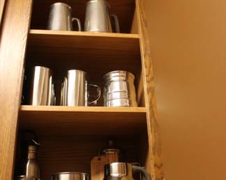 Metal Cups and Steins