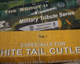 White Tail Cutler Knifes