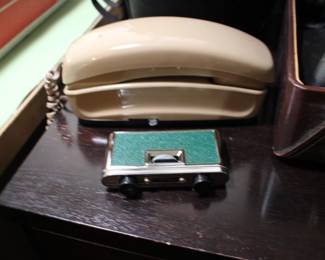 Opera Glasses and Vintage Phone