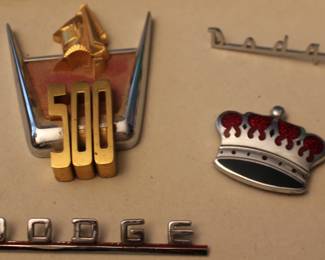 1959 Dodge Custom Car Emblem Dodge Emblems