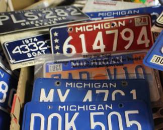 Michigan  License Plates