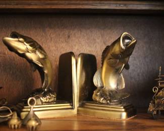 Fish Book Ends