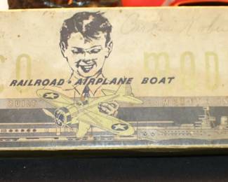 AMC Railroad Model Plane Never Used