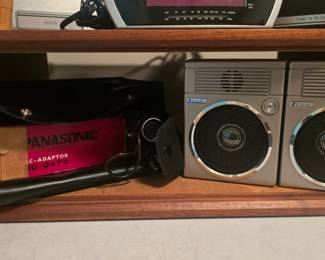 Panasonic AC Adaptor Microphone, Regent Speakers