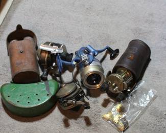 Fishing Reels, Bait Box
