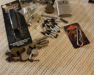 Arrows, Hand Warmer, Whistles