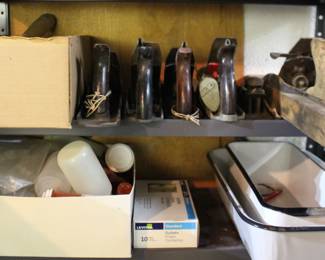 Wood and Metal Planers, Porcelain Pans