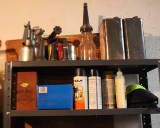 Oil Bottle, Paint Sprayers