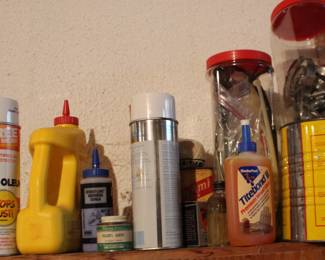 Glue, Marking chalk, Paint, Rd Clamps