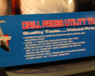 Drill Press Utility Tray