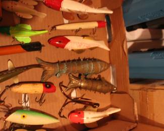 Vintage Fish Lure Copper MCM Articulated Lure