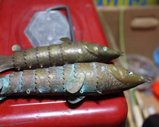 Brass Moveable Fish Lures