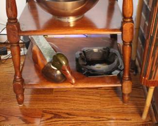 Wood Dick and MCM Ashtray