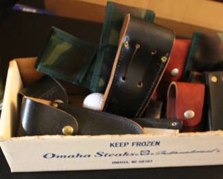 Military Flashlight and Knife Holsters