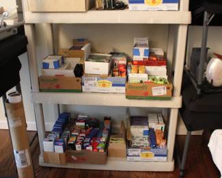 Hundreds of Pockets Knives in Boxes