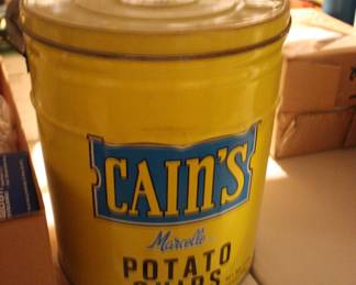 Cains vintage chip can