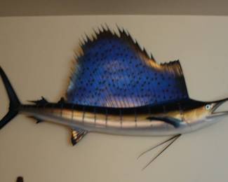Mounted Swordfish, very nicely done