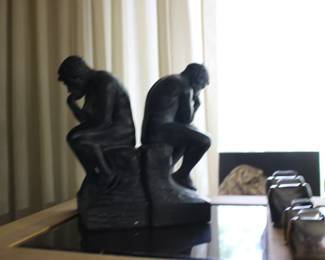 Thinker Book Ends