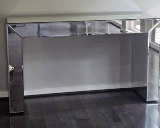 Mirror console table $140