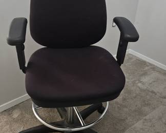 Adjustable chair. Above average height. 
