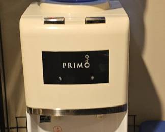 Primo water cooler. Have another cooler in house plus 6 water bottles discounted from retail. 