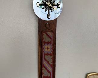 CLOCK WITH BELLPULL